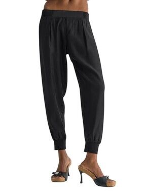 ATM Silk Joggers Black Size Small